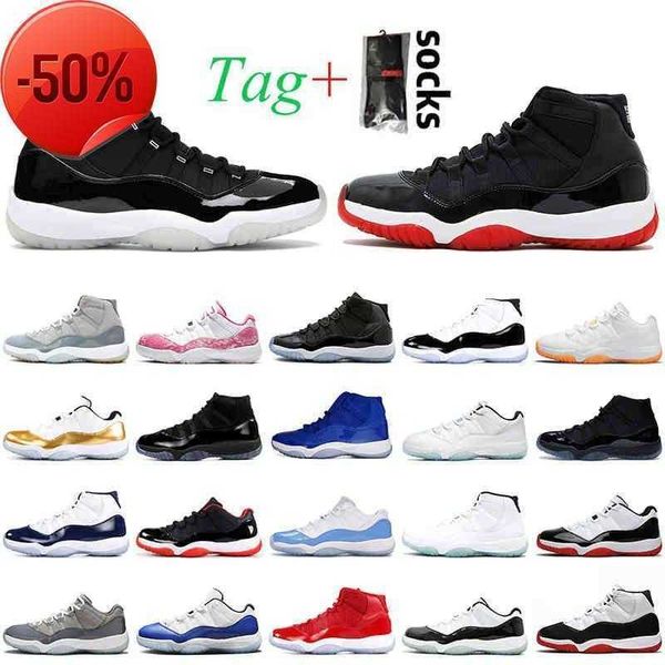 

jumpman 11 high og basketball shoes jubilee 25th anniversary bred retro women mens trainers sneakers cool grey citrus cap and gown legend