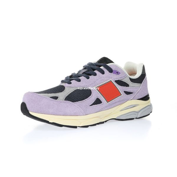 

teddy santis 990v3 raw amethyst shoes for men m990v3 sports shoe women sneakers mens trainers womens running m990td3