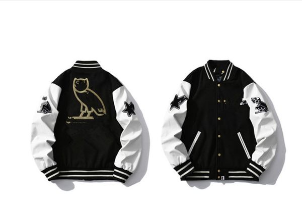 

designer men coat luxury jacket hoodie windbreaker puffer stand collar cotton letter jacke winter man coat outdoor jackets with zippers warm, Black;brown