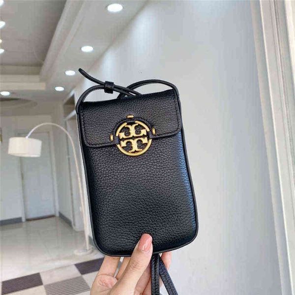 

tory shoulder designer bags luxury brand fashion simple square tassel bag women's real leather chain phone handbags zhouzhoubao123 pavf
