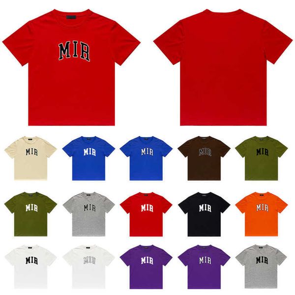 

mens t shirt designer shirts summer cotton short-sleeved tshirts loose oversize sweatshirts a 22 miri men clothing, White;black