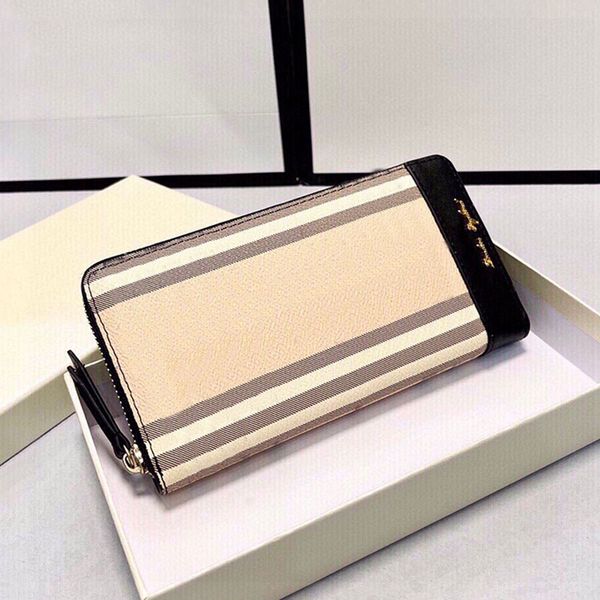 

women check wallets credit card holder purses men clutch bag hardware letters metal zipper coin wallet coin pocket classic leather package, Red;black