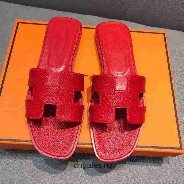 

sandals sandal hermee orans wear oran beach oasis slippers h designer summer diamond flat h-type leather 2022 rrpl women, Black