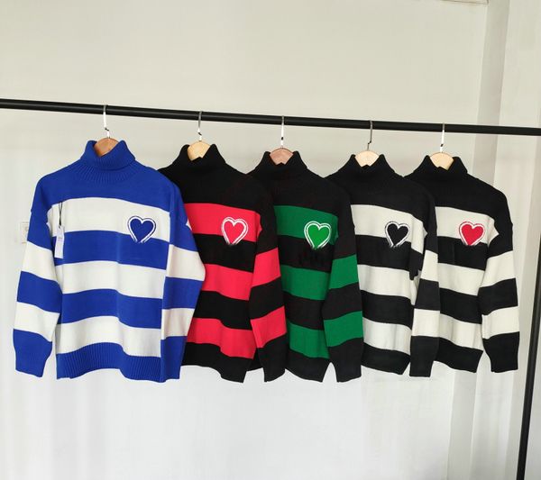 

men's sweaters mi de coeur striped oversize sweater winter women strips sweater crew neck korean fashion lazy wind loose pullover long, White;black