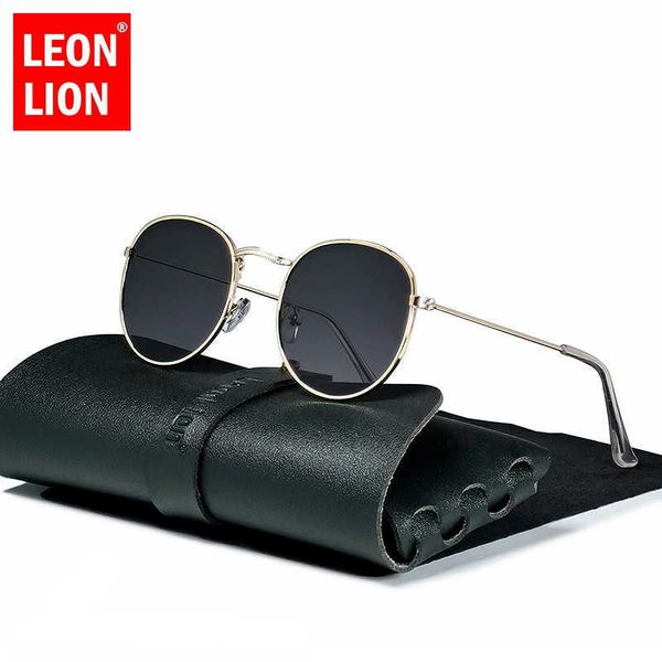 

rbrovo 2022 small retro sunglasses round vintage glasses for /women luxury eyewear men metal lunette soleil homme uv400 0928, White;black