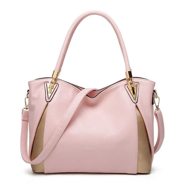 

hbp 2022 new european style autumn winter trend metal contrast handbag swy-865