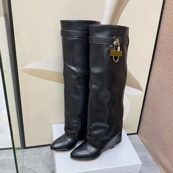 

women's fashion boots three colors black red beige size 35-41