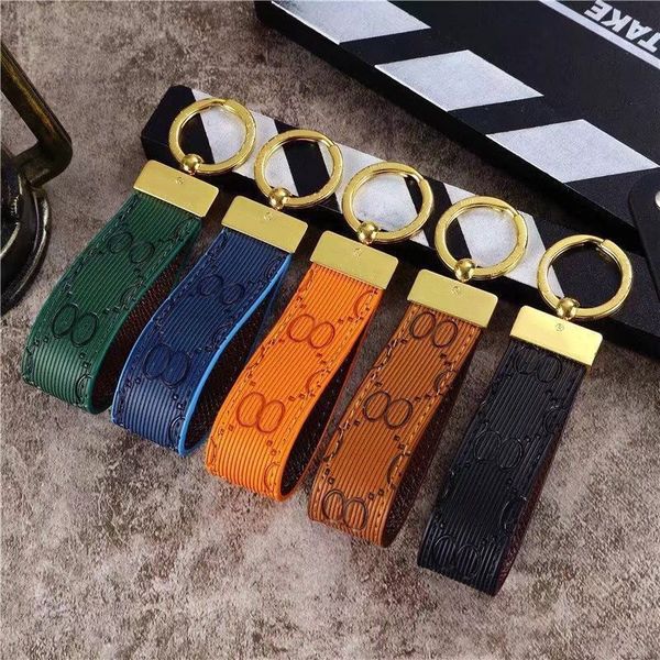 

keychain for men women designer keychains brand key chain letter car cortex keyring quality classic accessories, Silver