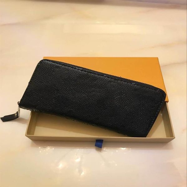 

designer-whole long zip wallet women classic plaid long zipper pocket designer men coin purse card holder230y, Red;black