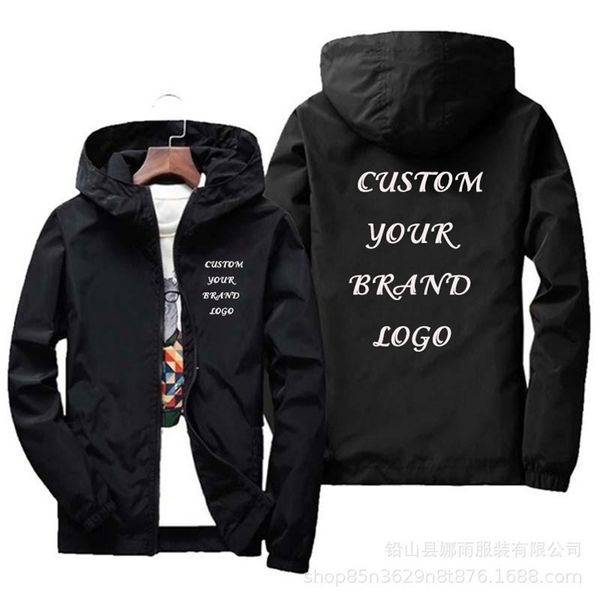 

mens jackets custom brand autumn jacket men waterproof warm windbreaker casual clothing big size 6xl men green black red jacket outdoor 2209, Black;brown