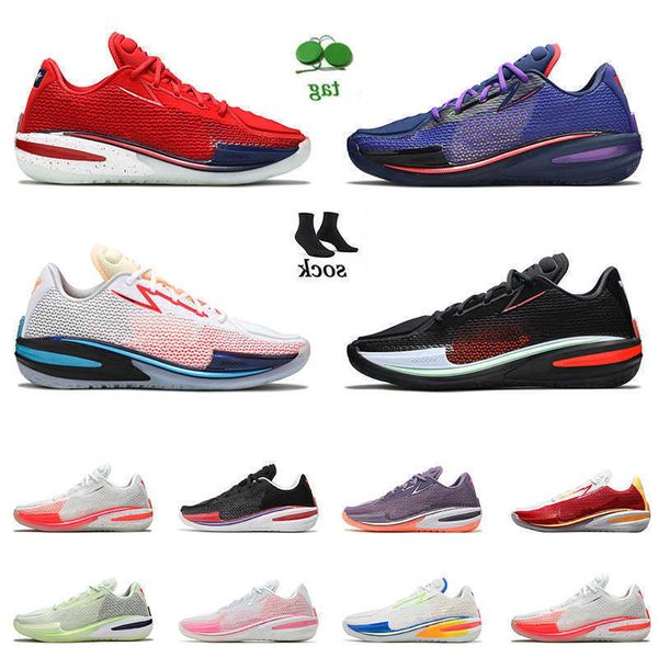 

shoes basketball 2022 zooms g.t. cut mens basketball gt white black laser blue violet bright crimson green grinch think pink ghost designer