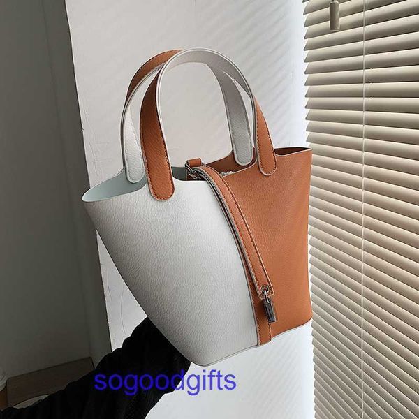 

women's designer bags genuine leather picotin lock herme handbags tote bag texture small bag 2022 new fashion women's summer hand