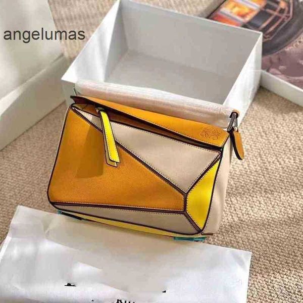 

loewss handbags bag leather handbag shoulder crossbody designer classic single woman 25cm puzzles bags lkc8