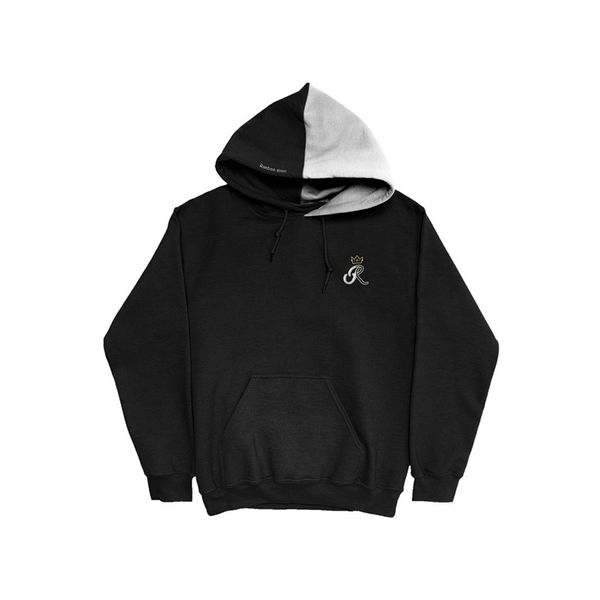 

women's hoodies sweatshirts ranboo merch ranboo duality hoodie sweatshirts pullover 220928, Black