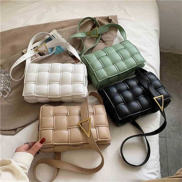 

handbags bottegas explosive fashion venetas bags summer woven 2022 bag women korean trend simple foreign style tofu squareamp4