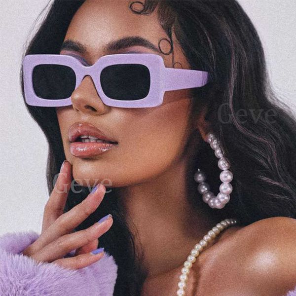 

popular women's sunglasses trend vintage rectangle big frame purple square 2022 fashion women sun glasses ladies eyewear 0928, White;black