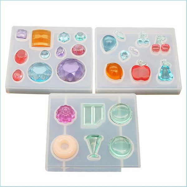 

molds small fruit beads pendant sile resin mold casting mod for diy jewelry craft making handmade suit charms or earring drop deliver dhnil