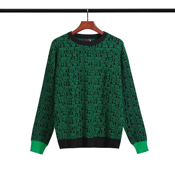 

hip hop knitwear mens sweaters harajuku fashion green numbers male casual streetwear pullover sweaters, White;black