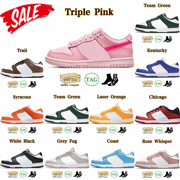 

basketball shoes designer sneakers unc blue triple pink syracuse panda grey fog chicago green bear easter men wowen sneakers