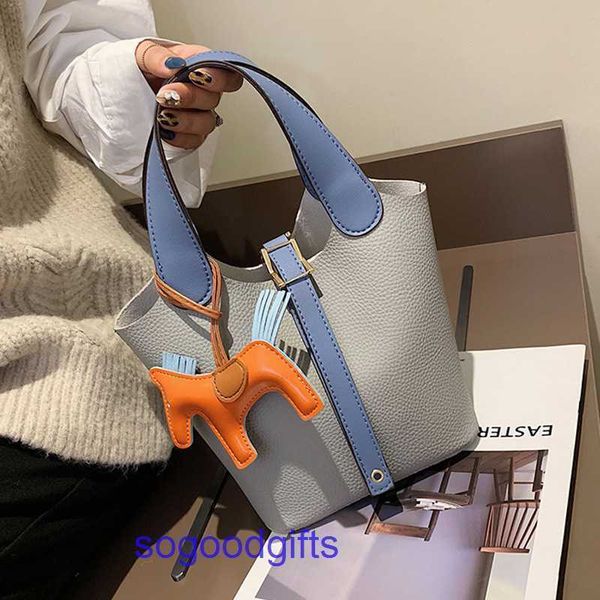 

women's designer bags genuine leather picotin lock herme handbags tote bag small bag women's 2022 new fashion korean version versa