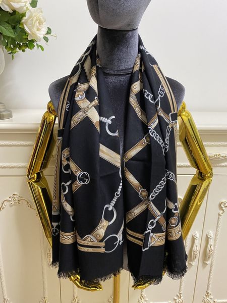 

women square scarf scarves 100% cashmere material thin and soft black color pint pattern size 130 cm- 130cm, Blue;gray