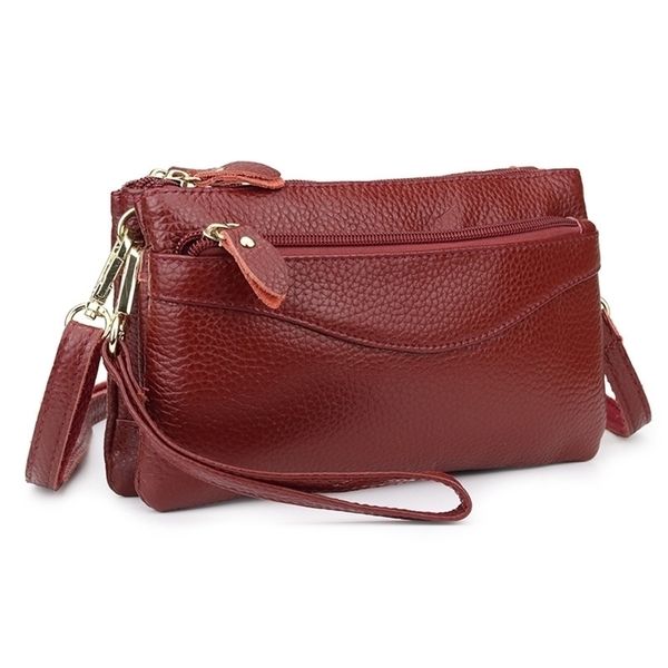 

evening bags ranhuang arrive women's genuine leather messenger cow clutch mini shoulder red b013 220928