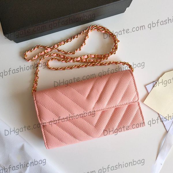 

designer channel bags for women black cc handbag leather chain slant shoulder clutch flap totes bag double letters solid hasp waist square s