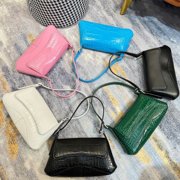 

luxurys designers bags messenger handbag lady totes flap crocodile fashion vintage shoulder bag classic crossbody bag cross body wallet