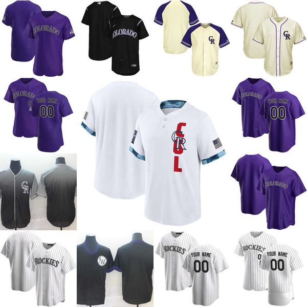 

custom jersey mens women youth colorado''rockies''44 jose mujica 45 scott oberg 7 brendan rodgers 49 antonio senzatela b, Blue;black