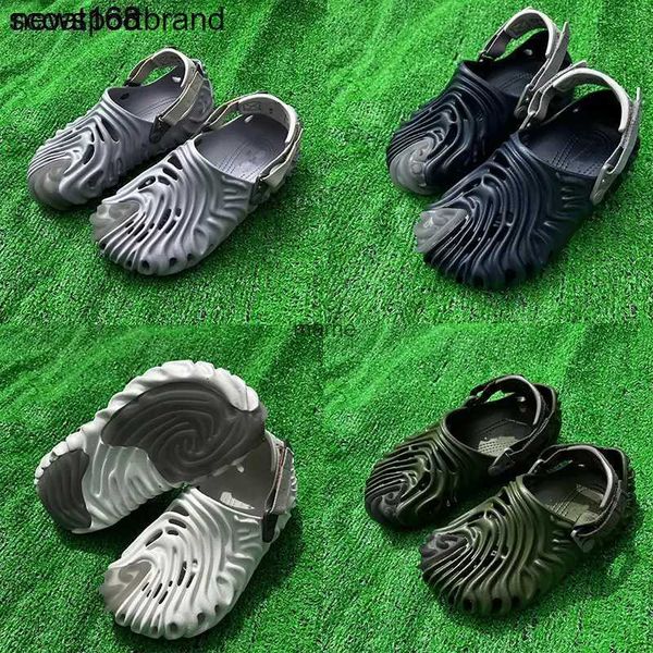 

sandals designer slippers urchin waterproof shoes salehe bembury cucumber crocodile nursing hospital croc pollex clog men women, Black