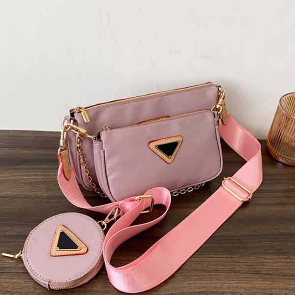 

designer bags brand ladies handbags 3pcs women shoulder bag purses letter chain crossbody bags classic style messenger wallet