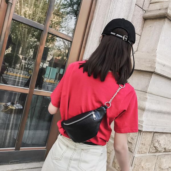 

women bag messenger chest bag clutch female pu leather pure color handbag cross body fashion 29s