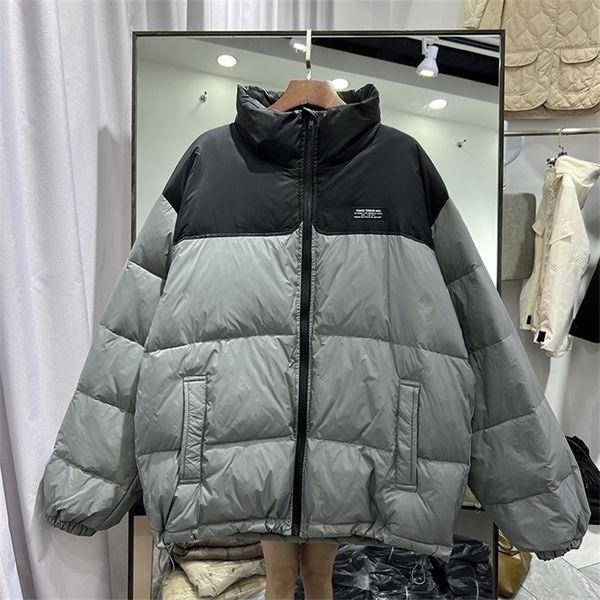 

womens down parkas women down jacket casual style autumn winter coats and parkas female outwear 220929, Black