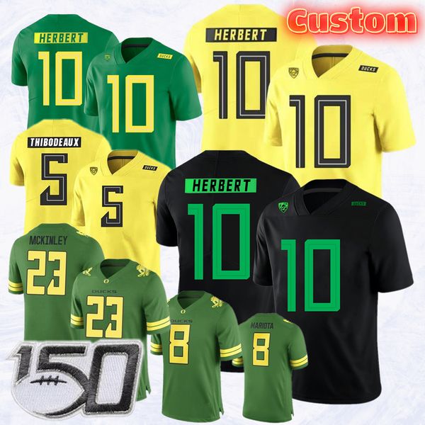 

custom oregon ducks football jersey justin herbert marcus mariota arik armstead thomas green black stitched college men youth jerseys