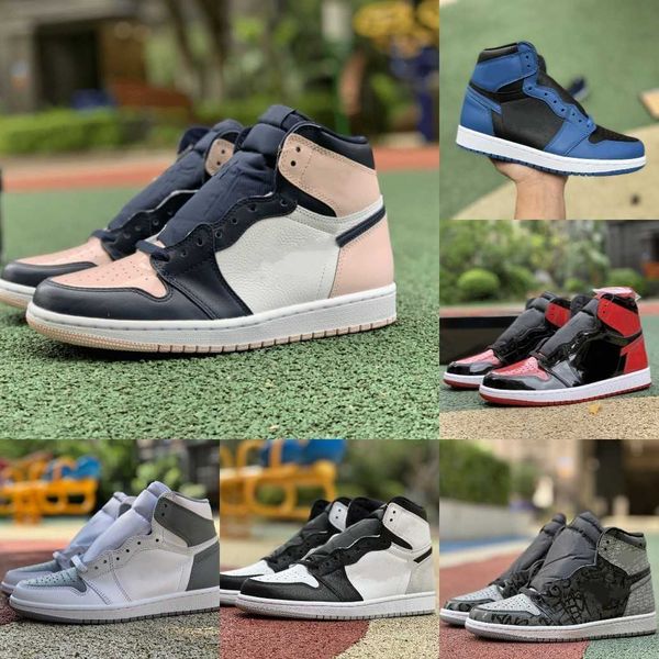 

basketball shoes mocha trainers sneakers high sports electro orange hyper royal dark jumpman 1 1s men women stage atmosphere fragment bio