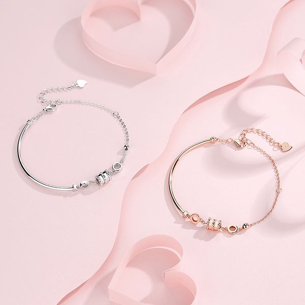

necklaces bracelet designer jewelry s925 silver small waist bracelets korean version of simple jewelry personality design forest