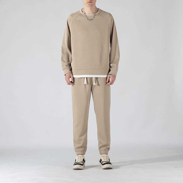 

men's tracksuits tracksuit men 2 piece set hip hop men sports wear fashion clothing solid color sweatsuit jogging suit men running clot, Gray
