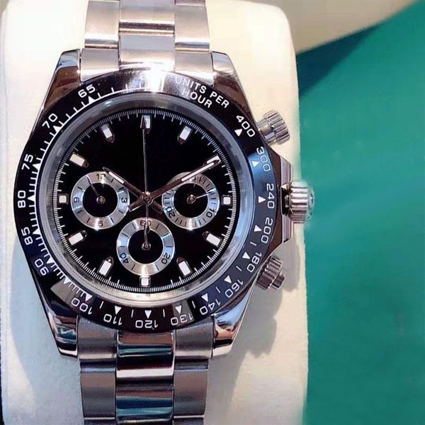 

mens watch automatic mechanical watches 40mm sier strap stainless steel wristband fashion wristwatches men wristwatch montre de luxe, Silver