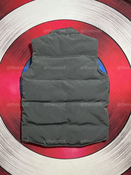 

fashion vest down jacket men keep warm mens stylist winter jacket redlable women thicken outdoor casual homme coat essential cold protection, Black;white