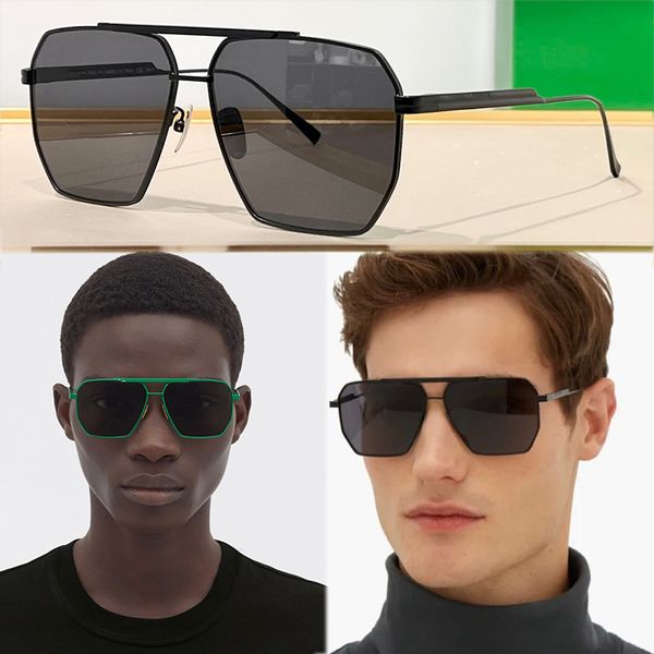 

metal gold double bridge frame fashion sunglasses mens women mirror ray polarized luxury mens designer glasses 3110 scratch-resistant gradie, White;black