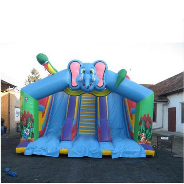

outdoor games & activities inflatable elephant slide bouncer slide