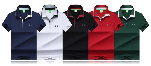 

2022 summer brand clothing luxury designer polo shirt mens casual fashion d letter print embroidered t-shirt high street097, White;black