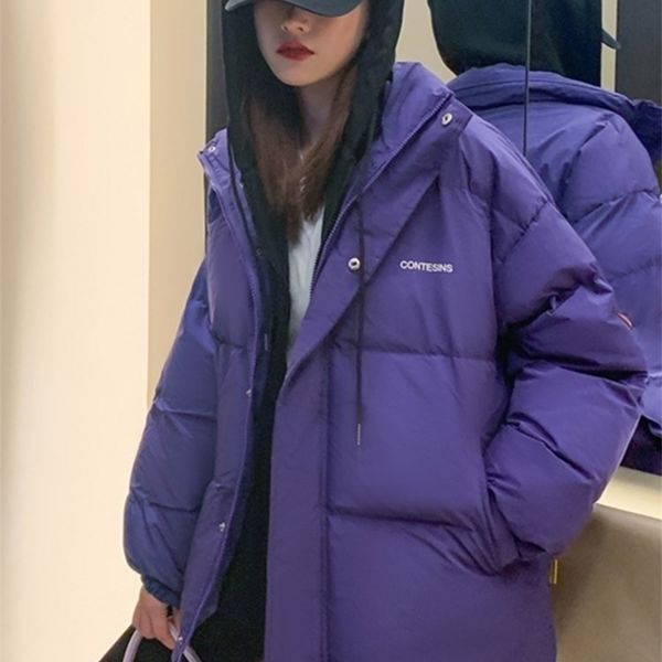 

womens down parkas down jacket female quilted jacket oversize in the student winter coat women winter jacket for women 606h 220929, Black