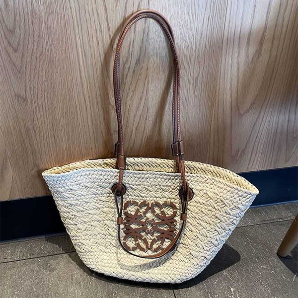 

waist bag women's rattan woven bag designer's 2022 new rural picnic woven handbag
