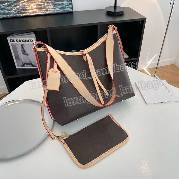 

classic tote bag designer bags luxury shoulder handbags fashion cross body messenger women bag purses brown flower print wallet