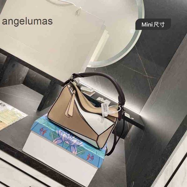 

2022 loews 975w woman bag bags handbags designer women cow leather geometric portable single brand uyt0