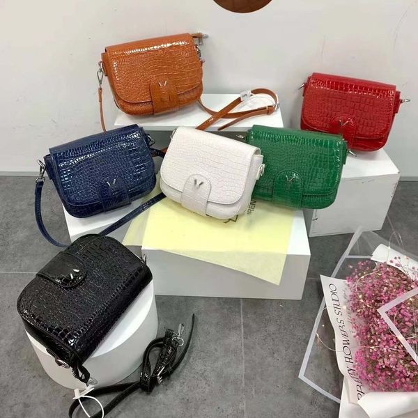 

designer bag tote handbag classic luxury crocodile brand imitation shoulder bag fashion buckle party wallet
