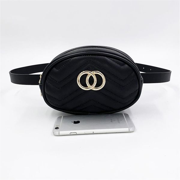 

waist bags fashion women shoulder bags classic gold chain double g heart style bag handbag tote messenger handbags #8223g