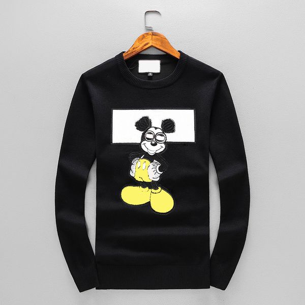 

men s 2022 designer fashion sweater knitwear men's hoodie casual pullover long sleeve loose women's knitwear coat size s-xxxxxxl, White;black