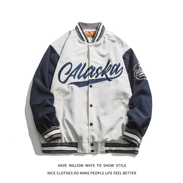 

men's jackets spring autumn thin light embroid letter baseball bomber jacket women's oversize boyfriend style coat varsity street, Black;brown